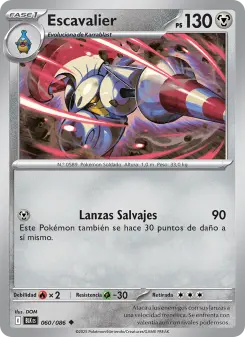Escavalier, Fulgor Negro 060