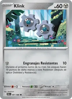 Klink, Fulgor Negro 061