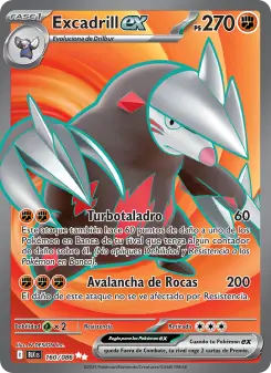 Excadrill ex, Fulgor Negro 160