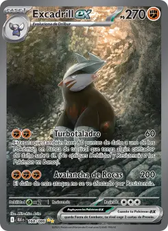 Excadrill ex, Fulgor Negro 168
