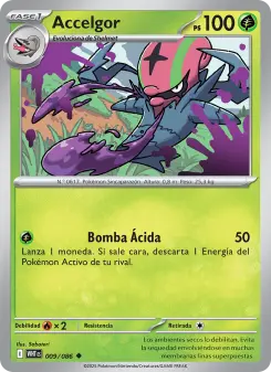 Accelgor, Llama Blanca 009