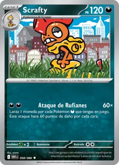 Scrafty, Llama Blanca 058
