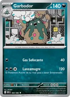 Garbodor, Llama Blanca 060