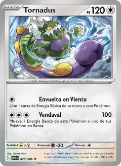 Tornadus, Llama Blanca 078