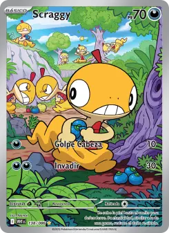 Scraggy, Llama Blanca 138