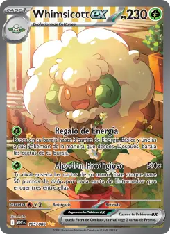 Whimsicott ex, Llama Blanca 165