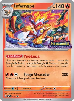 Infernape, SVP Black Star Promos 116