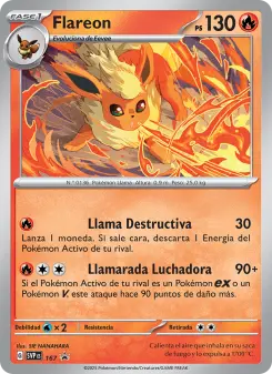 Flareon, SVP Black Star Promos 167