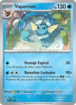 Vaporeon, SVP Black Star Promos 168