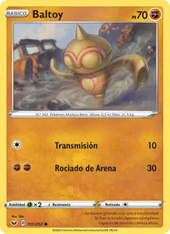Baltoy, Espada y Escudo 101