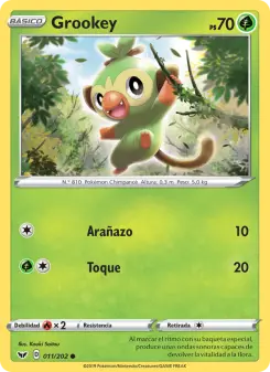 Grookey, Espada y Escudo 11