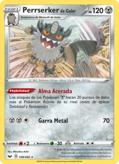 Perrserker de Galar, Espada y Escudo 128