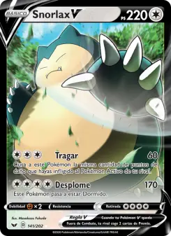 Snorlax V, Espada y Escudo 141