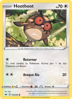 Hoothoot, Espada y Escudo 143