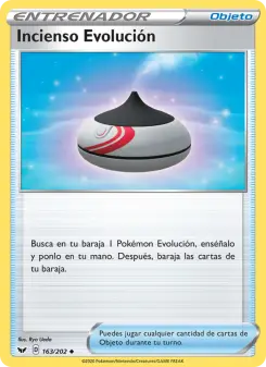Incienso Evolución, Espada y Escudo 163