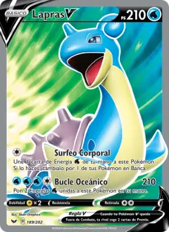 Lapras V, Espada y Escudo 189