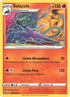 Salazzle, Espada y Escudo 28
