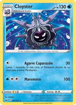 Cloyster, Espada y Escudo 41