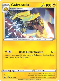 Galvantula, Espada y Escudo 71