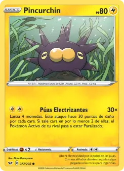 Pincurchin, Espada y Escudo 77