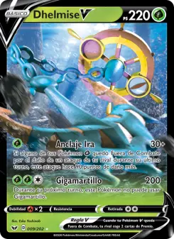 Dhelmise V, Espada y Escudo 9