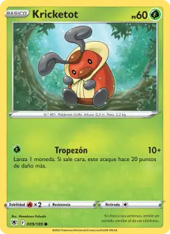 Kricketot, Resplandor Astral 009