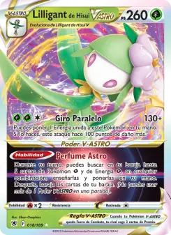 Lilligant de Hisui V-ASTRO, Resplandor Astral 018