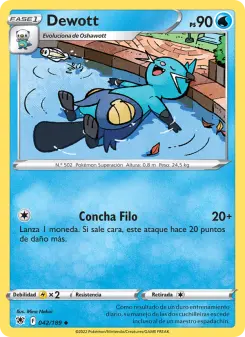 Dewott, Resplandor Astral 042