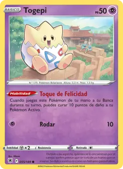 Togepi, Resplandor Astral 055