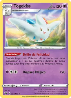 Togekiss, Resplandor Astral 057