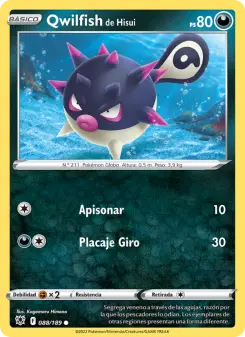 Qwilfish de Hisui, Resplandor Astral 088
