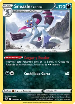 Sneasler de Hisui, Resplandor Astral 093