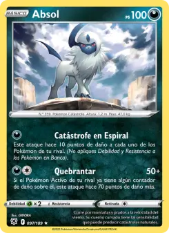 Absol, Resplandor Astral 097