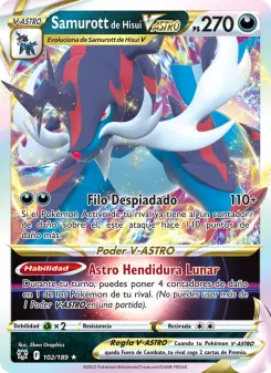 Samurott de Hisui V-ASTRO, Resplandor Astral 102