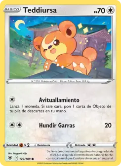 Teddiursa, Resplandor Astral 122