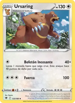 Ursaring, Resplandor Astral 123