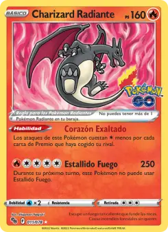 Charizard Radiante, Pokémon GO 011