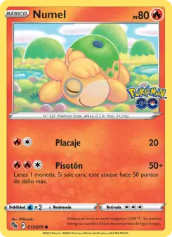 Numel, Pokémon GO 013