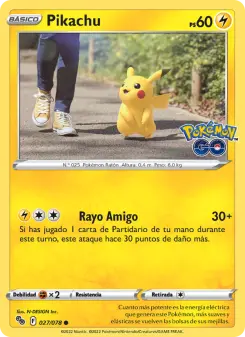 Pikachu, Pokémon GO 027