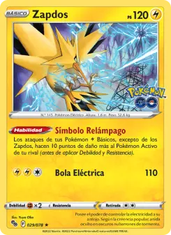 Zapdos, Pokémon GO 029
