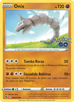 Onix, Pokémon GO 036