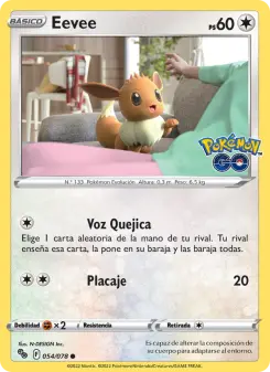 Eevee, Pokémon GO 054