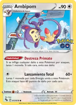 Ambipom, Pokémon GO 057