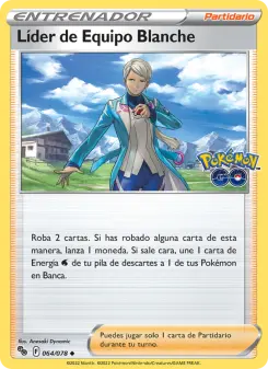 Líder de Equipo Blanche, Pokémon GO 064
