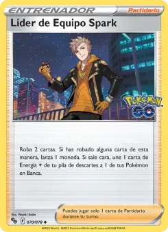 Líder de Equipo Spark, Pokémon GO 070