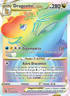 Dragonite V-ASTRO, Pokémon GO 081