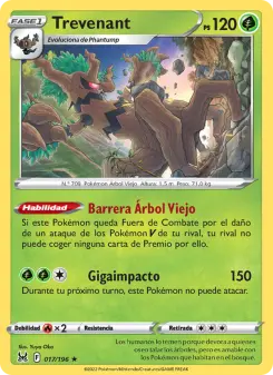 Trevenant, Origen Perdido 017