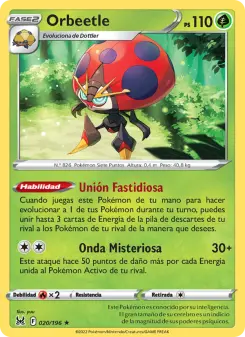 Orbeetle, Origen Perdido 020
