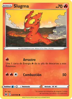 Slugma, Origen Perdido 021