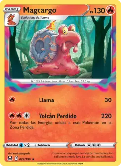 Magcargo, Origen Perdido 022